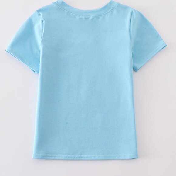 Boys Short Sleeve Fish Tee - Picture 2 of 3